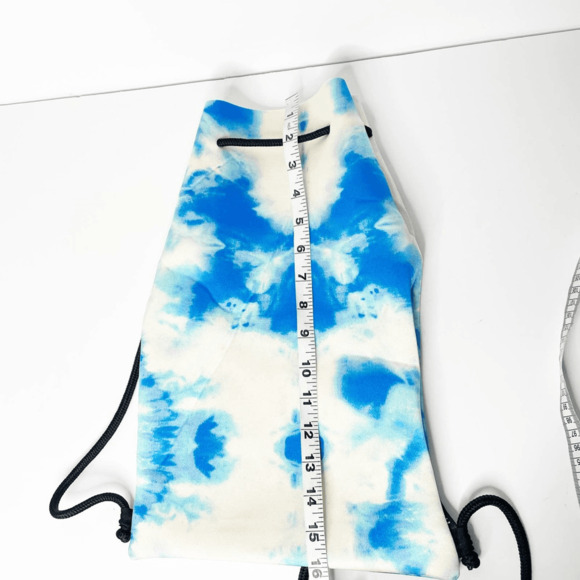 Triangl Swimwear Neoprene Tie Dye Pool Beach Bag Drawstring Pouch Backpack - Picture 2 of 4